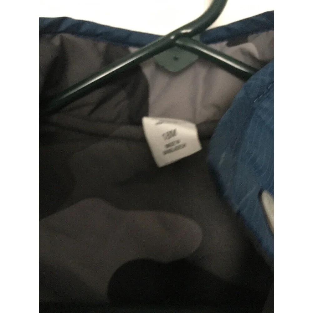 Oshkosh B'Gosh Puffer Vest Reversible Baby Boy Size 18 Months Multicolor